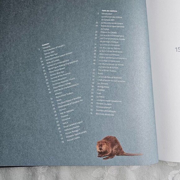 2001 - The Collection of Canada's Stamps Book -‎ Without Stamps - Picture 3 of 6